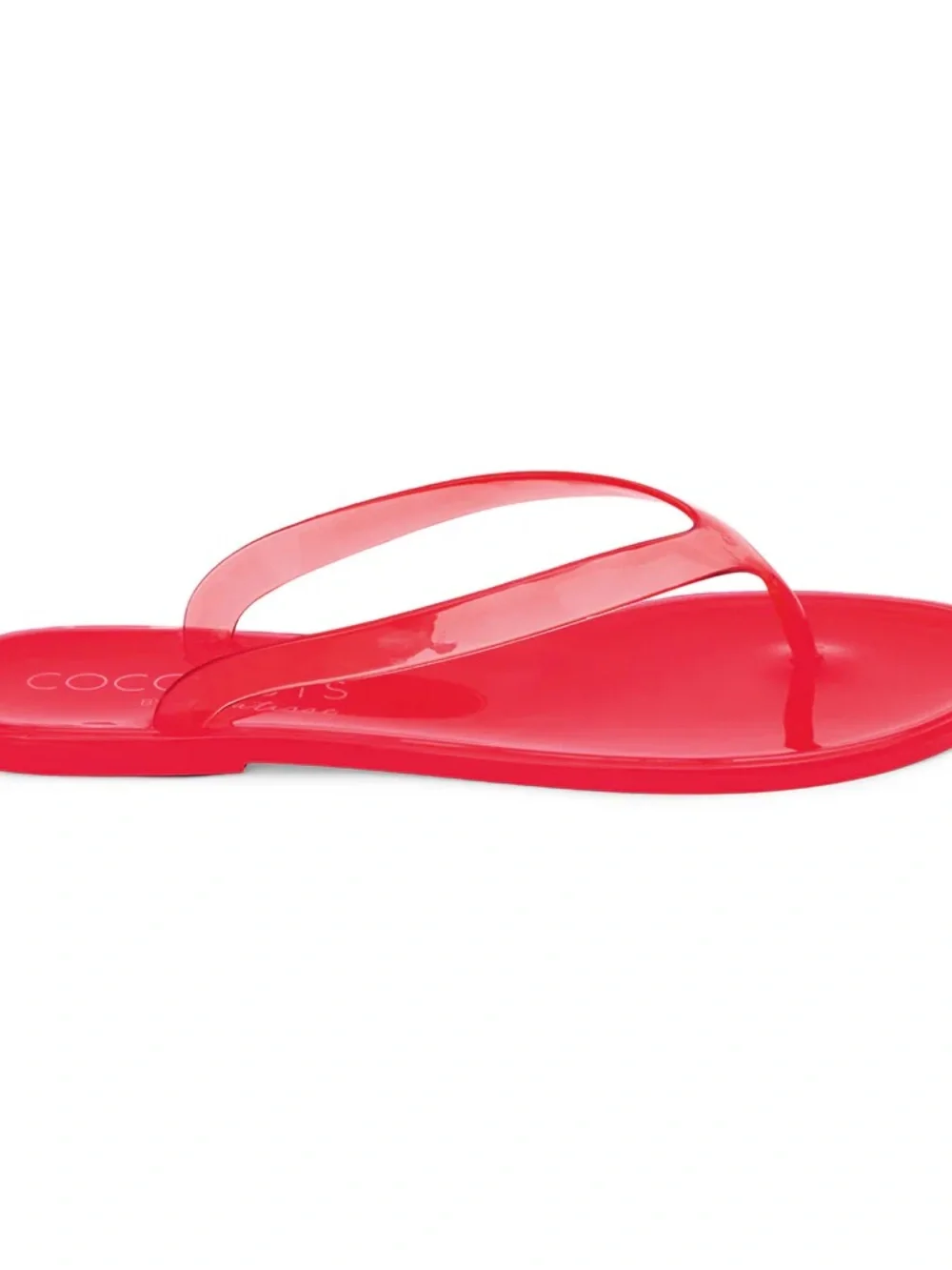 Coconuts by Matisse Olson Red Jelly Thong Sandal